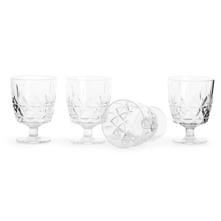 Sagaform Acryl picnic glass, 300ml set of 4 - LT52116 (N0004)